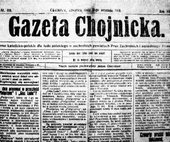 Nr 1 „Gazety Chojnickiej” ukazał 2 kwietnia 1912 r. Redakcja i drukarnia mieściła się przy ul. Gimnazjalnej 2.