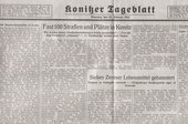 Gazeta wydana przez Niemców w Chojnicach.