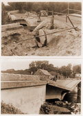 Zniszczony most w Rytlu. 1939 r.