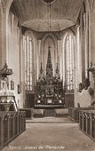 Ołtarz w kościele farnym.Ok 1910 r.