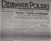 O wyzwoleniu Chojnic donosiła prasa 16.02.1945 r.  