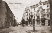 Ulica Dworcowa. Ok. 1915 r. 