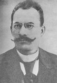 B.Z. Milski (1856 - 1926). Założyciel, właściciel Gazety Gdańskiej w l. 1891 - 1901. 