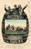 Tradycje piwowarskie były jeszcze kontynuowane na początku XX wieku. Okazjonalne karty zachęcały do spożywania piwa, które w naszym mieście warzono od wieków.