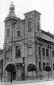 Kośció gimnazjalny również ucierpiał podczas walk w 1945 r.
